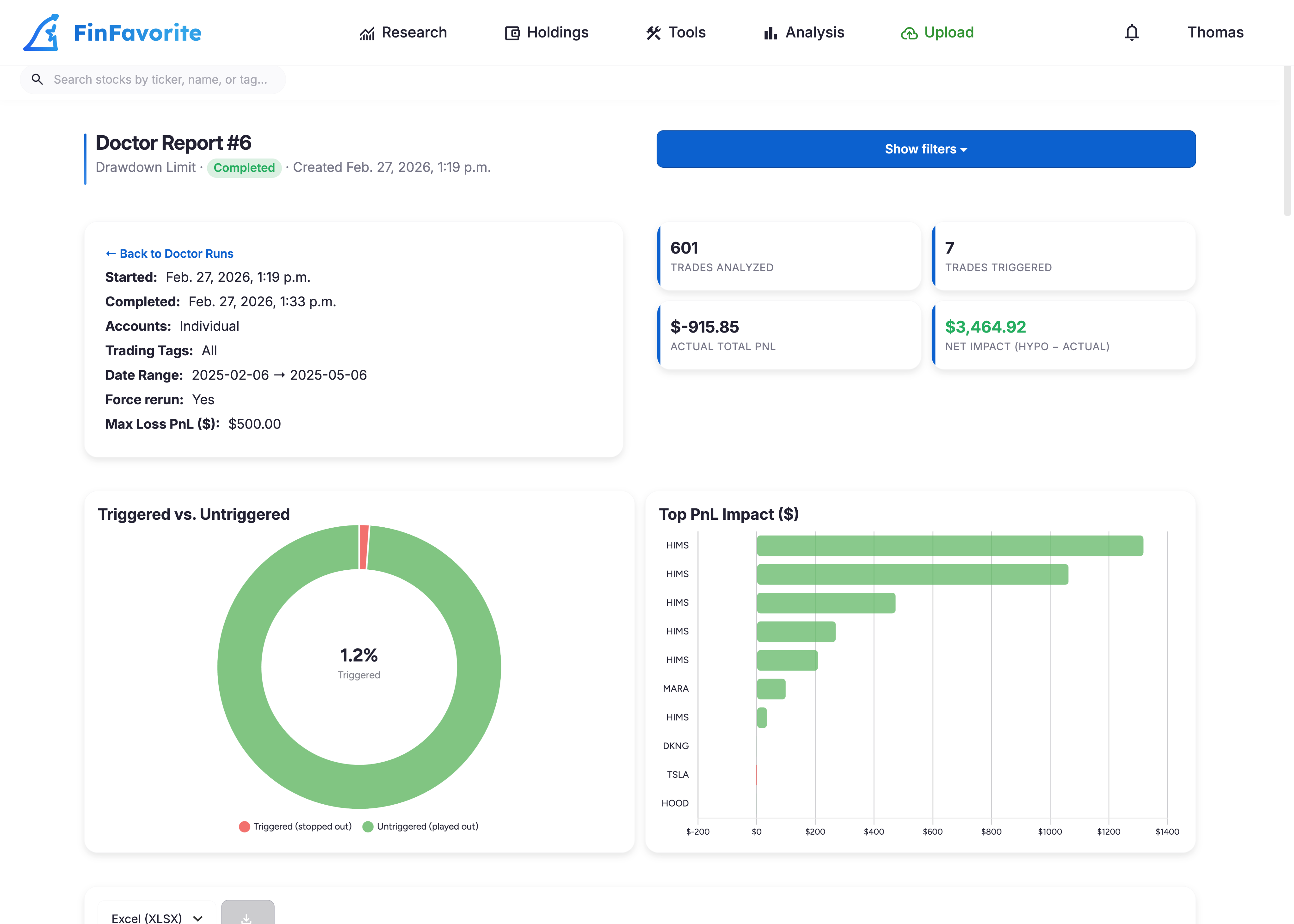Trade Doc follow-up insights preview